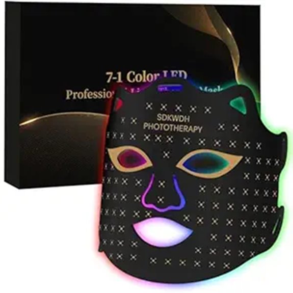 infrared red light mask