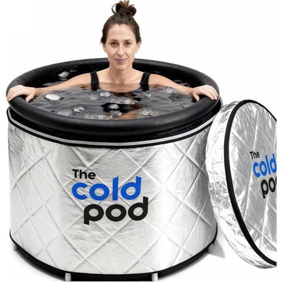 Cold Pod Insulated Cold Plunge Tub with Chiller
