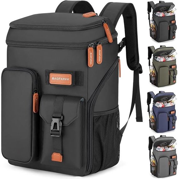 Insulated Cooler Backpack for Camping and Travel