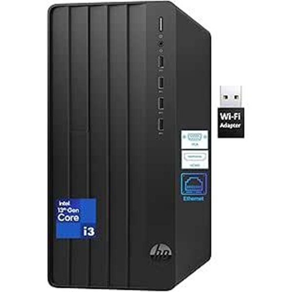 HP Desktop Tower with 13th Gen Intel 16GB RAM Windows 11