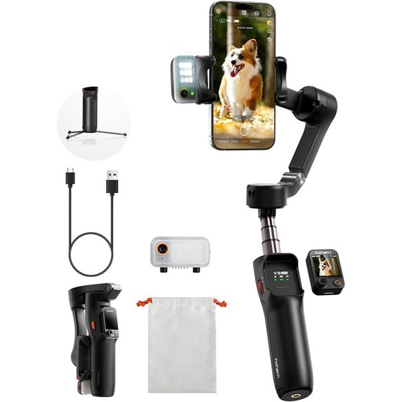 Hohem iSteady V3 Gimbal Stabilizer for iPhone and Phones