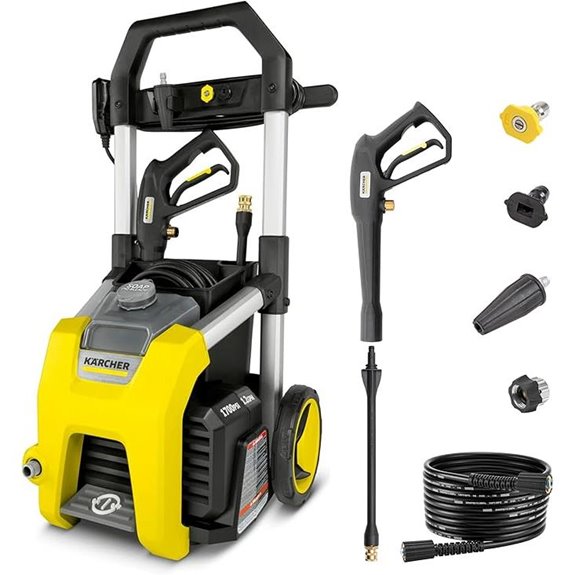 Kärcher K1700 Pressure Washer with Nozzles & Detergent