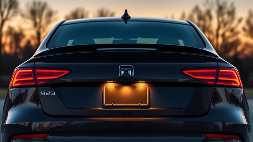 key backup camera features