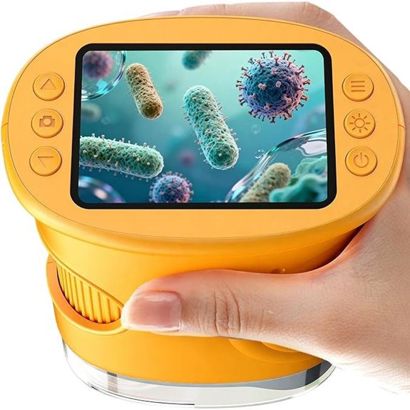 Digital Microscope for Kids with 2 Screen and STEM Toys