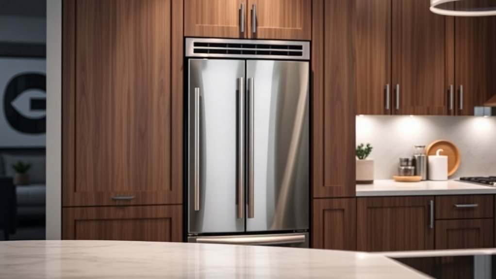 kitchen space and features