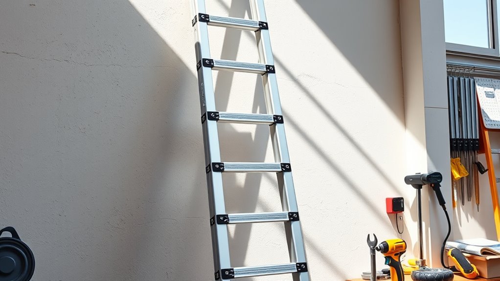 ladder features for safety
