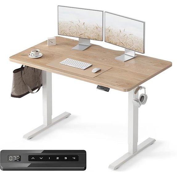 FEZIBO Electric Standing Desk 48x24 Inches