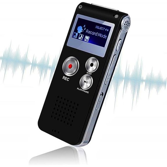 64GB Voice Recorder with Voice Activation