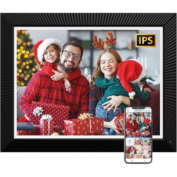 Large Digital Photo Frame 16.2 with WiFi and Cloud Storage