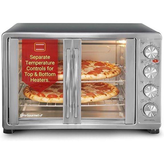 Elite Gourmet French Door Convection Oven (47.5Qt)
