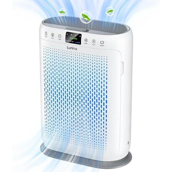 Large Room Air Purifier with HEPA and Aromatherapy