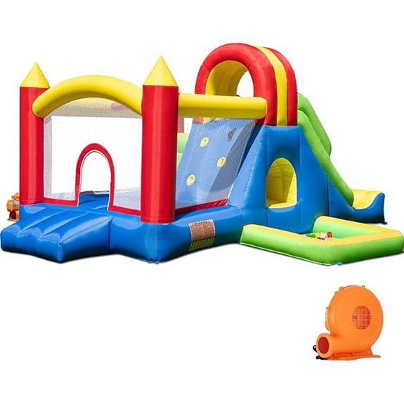 HuaKastro Large Inflatable Bounce House with Slide