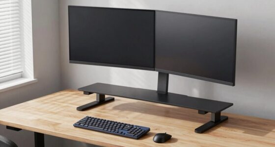 large monitor sit stand converters