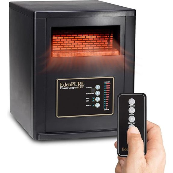 EdenPURE CopperPLUS Infrared Heater for Large Rooms