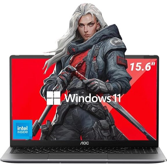 15.6-Inch Intel N150 Laptop with 16GB RAM & SSD