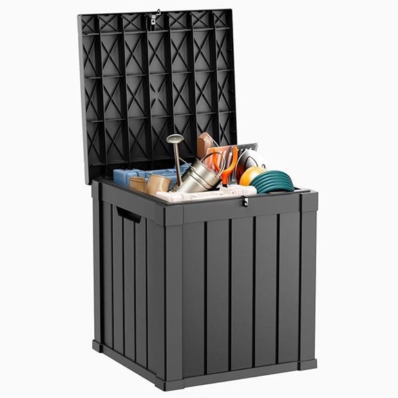 50 Gallon Waterproof Resin Storage Box