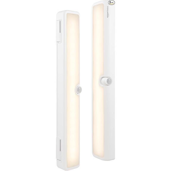 Amazon Basics LED Motion Sensor Light Bar (2 Pack)