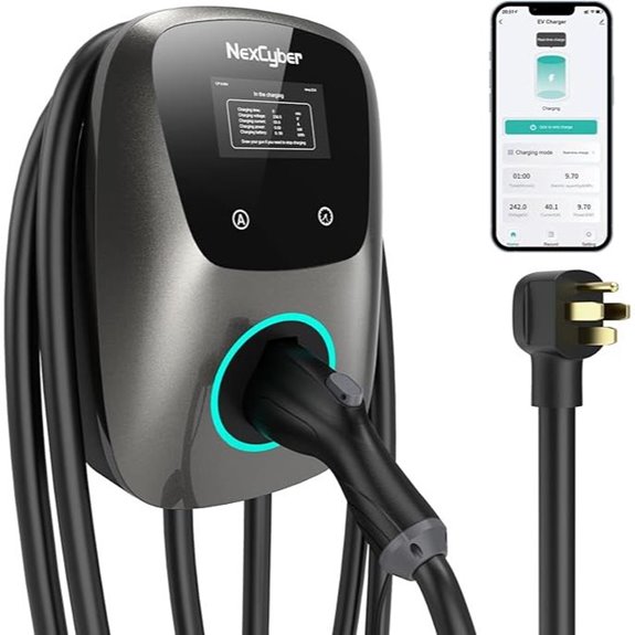 Level 2 EV Charger with WiFi and J1772 Connector
