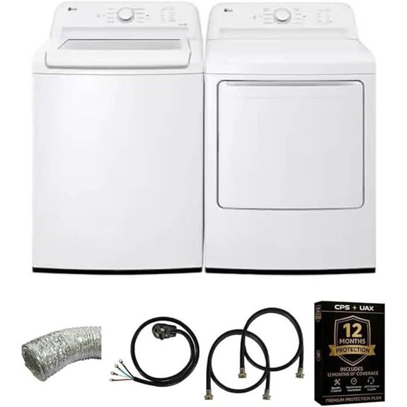 LG Smart Washer & 7.3 cu ft Electric Dryer Pair