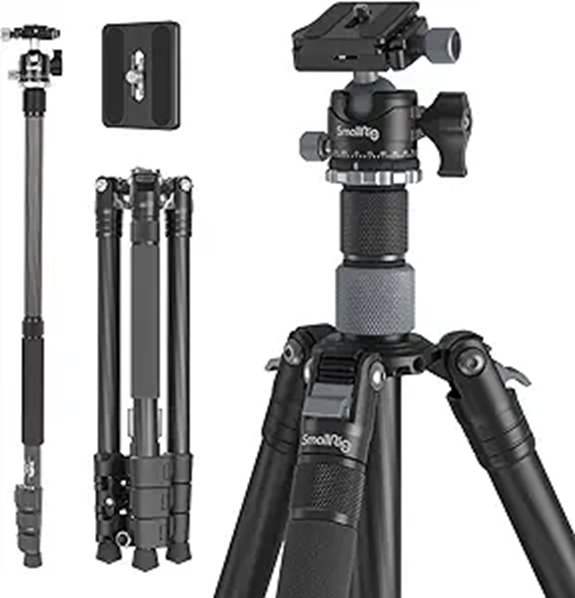 SmallRig AP-20 Carbon Fiber Tripod with Ball Head