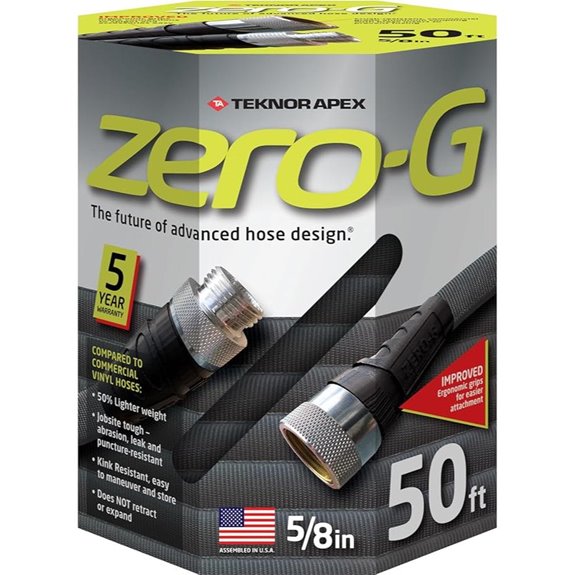 Zero-G 4001-50 Lightweight Flexible Garden Hose