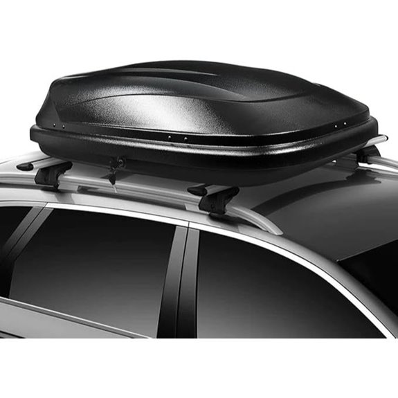 DNA MOTORING Lockable Rooftop Cargo Box Carrier