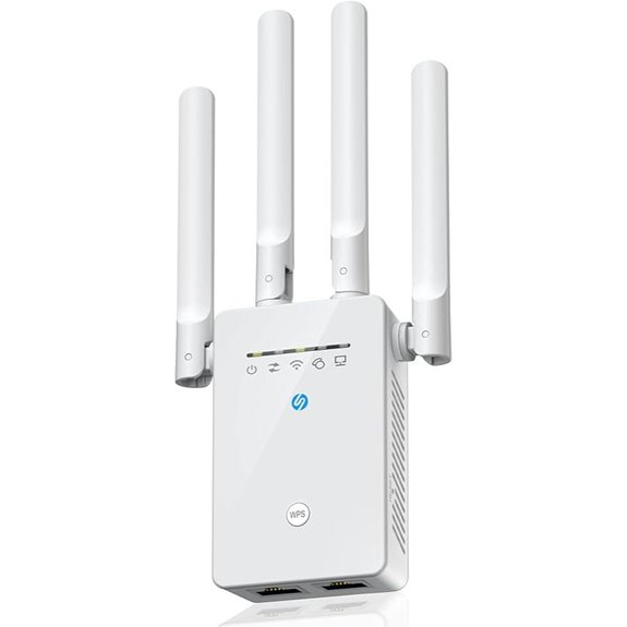 WiFi Extender Signal Booster Long Range Fast Internet