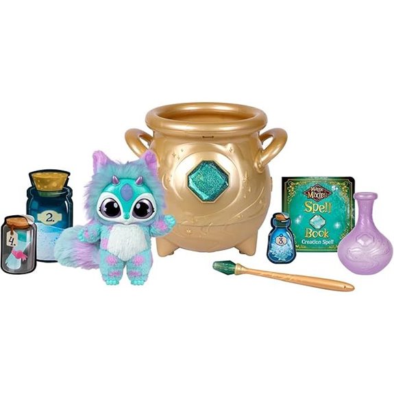 Magic Mixies Misting Cauldron & Plush Toy Set