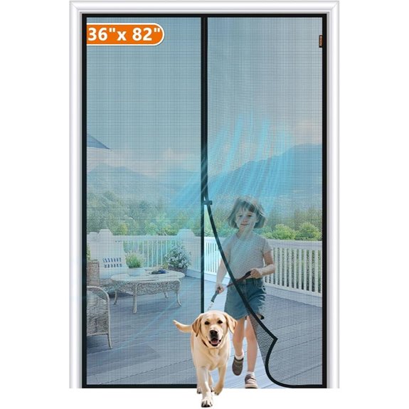 MAGZO Magnetic Screen Door for Patio or Front Door