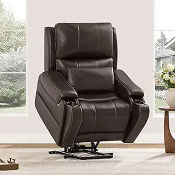 CHITA Power Recliner Chair with Massage and Heat