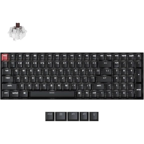 Keychron K4 Mechanical Keyboard with PBT Keycaps
