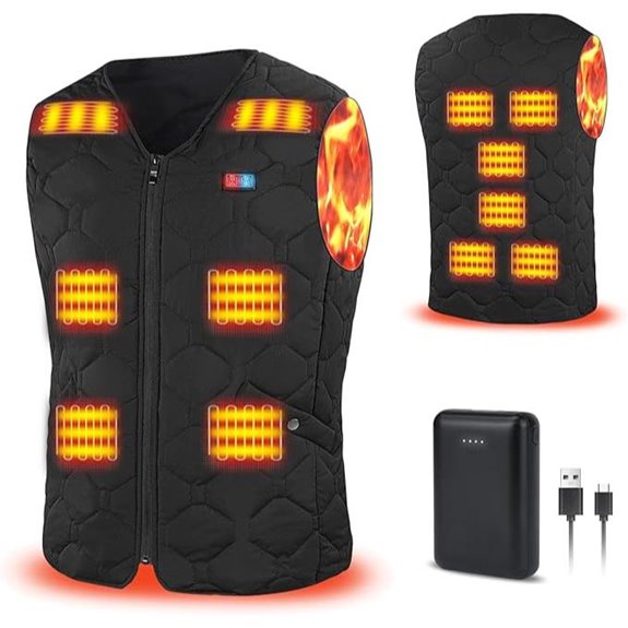 Rrtizan Heated Vest for Men with Battery Pack