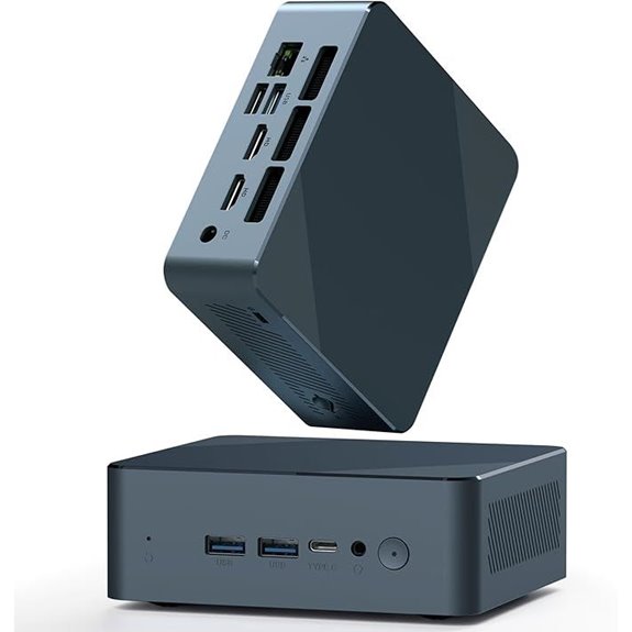 Getorli Mini PC with Ryzen 5 16GB RAM 512GB SSD