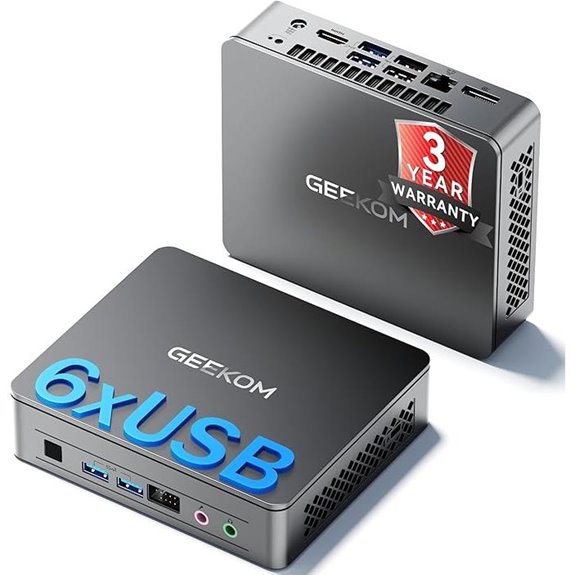 GEEKOM Air12 Lite Mini PC with 12th Gen CPU