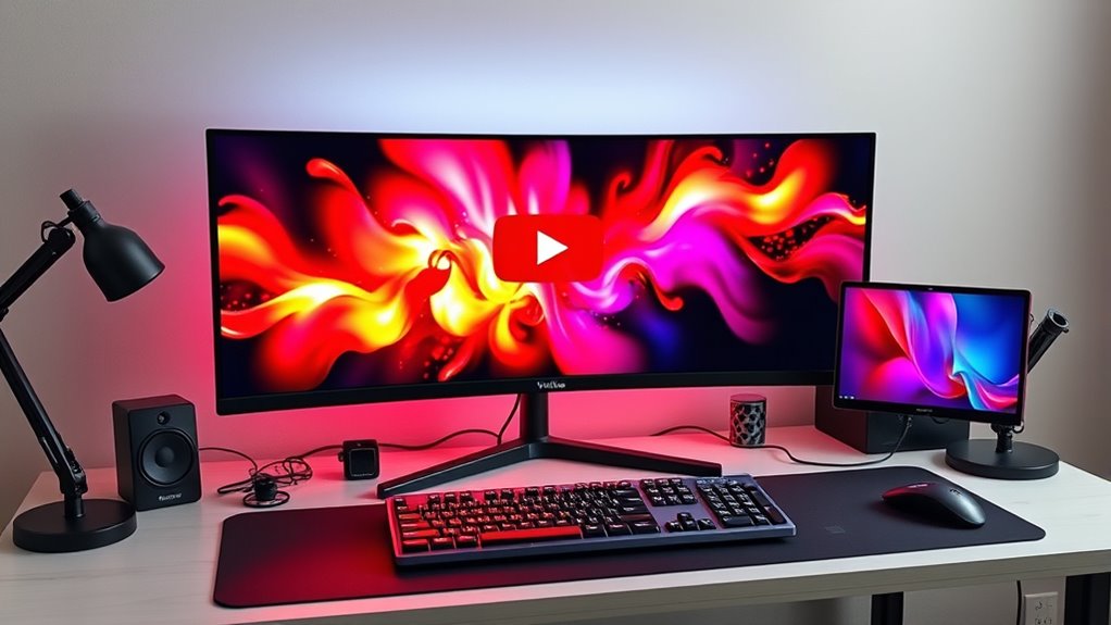 monitor selection for editing