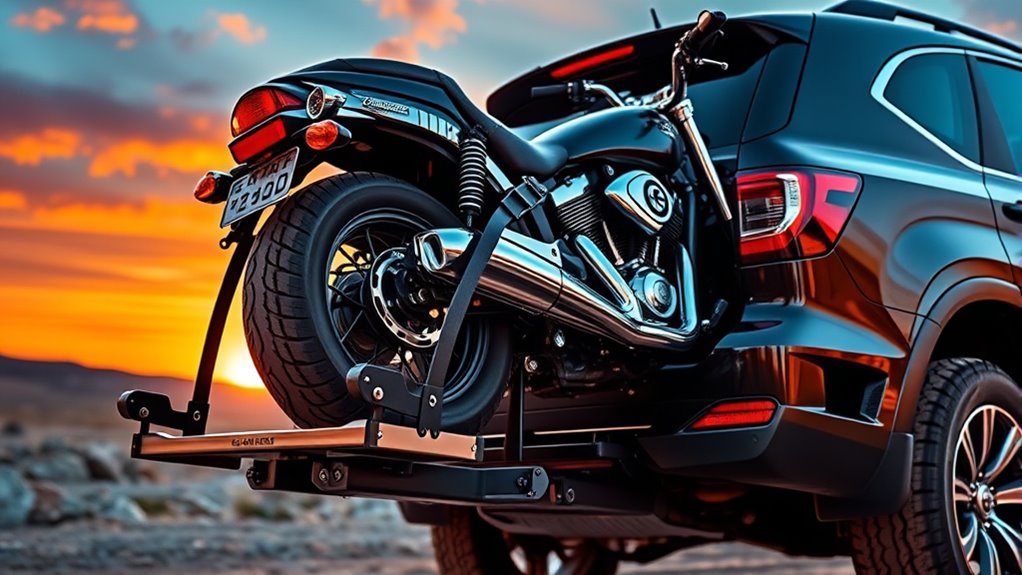 motorcycle hitch safety features