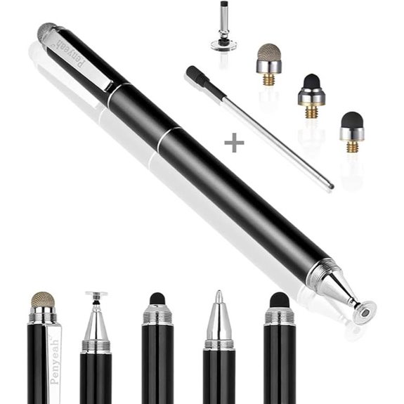 Penyeah 4-in-1 Disc Stylus Pen for Touchscreens