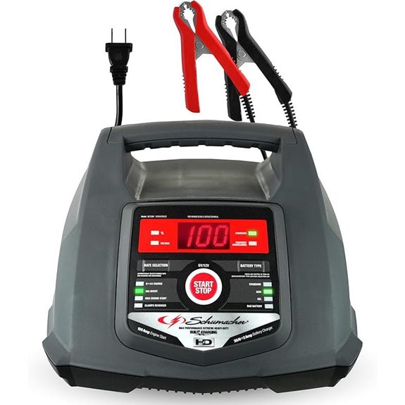 Schumacher 5-in-1 Car Battery Charger & Starter