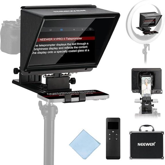 NEEWER X1 Pro II Teleprompter with Remote