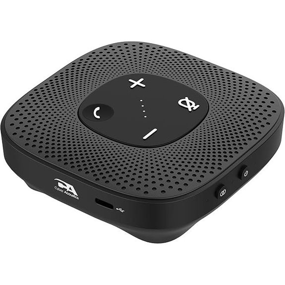 Cyber Acoustics Conference Speakerphone with Noise Cancelling