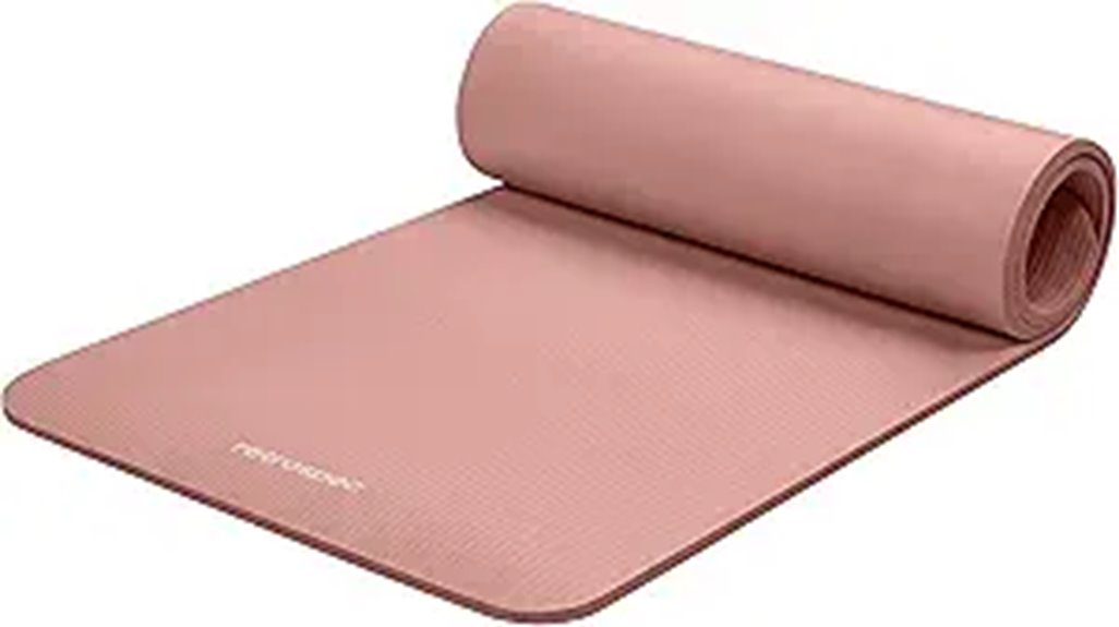 Retrospec Solana Yoga Mat with Strap Non-Slip 72x24in