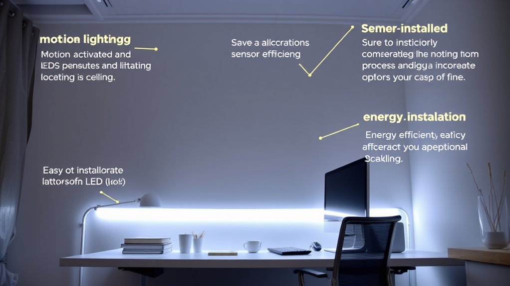office lighting affordability features