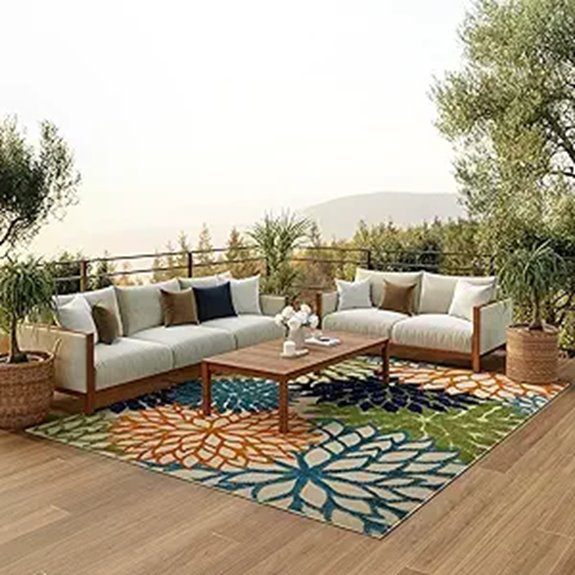 Nourison Aloha Outdoor/Indoor Botanical Area Rug