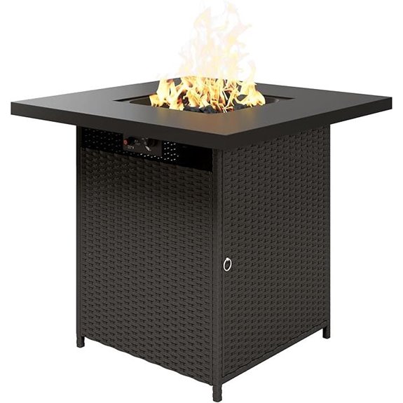 29 Outdoor Fire Pit Table with 50,000 BTU