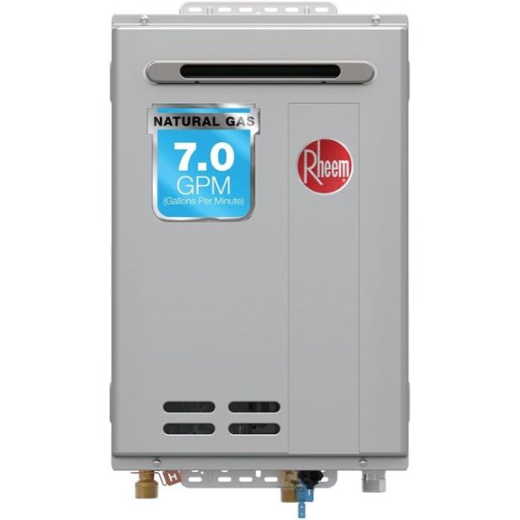 Rheem 7.0 GPM Outdoor Gas Tankless Water Heater