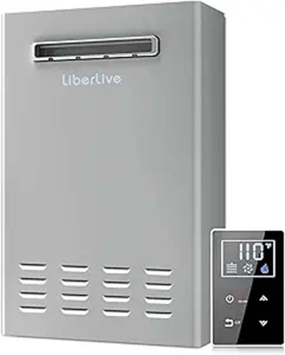 Outdoor Natural Gas Tankless Water Heater 5.3 GPM