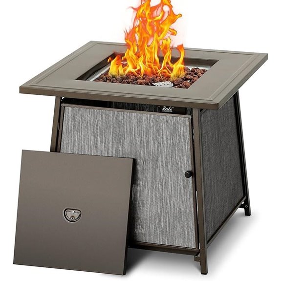 BALI OUTDOORS 28 Propane Fire Pit Table