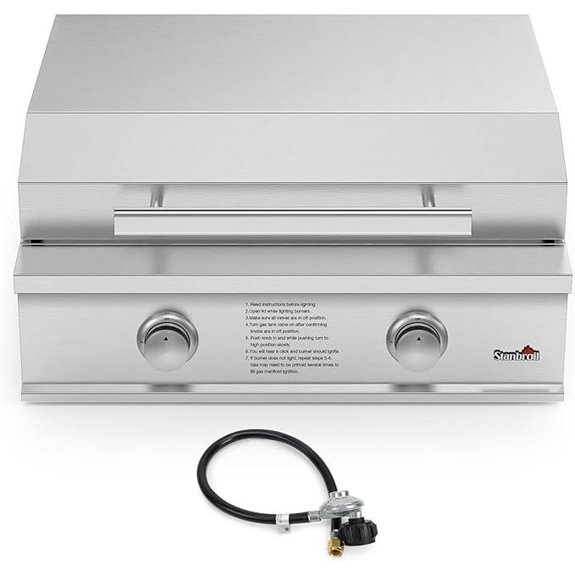 Stanbroil 28-Inch Stainless Steel Outdoor Gas Griddle