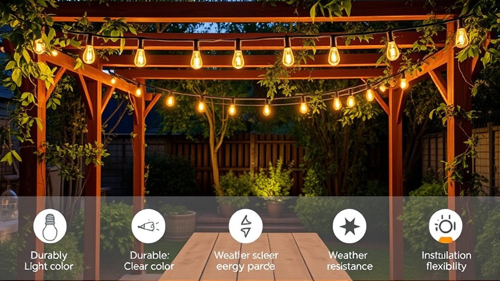 outdoor string lights considerations