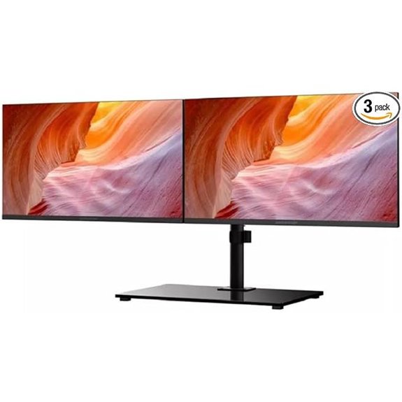 Packard Bell airFrame Workstation with Dual Monitors